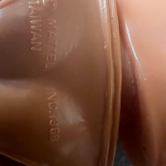 Vintage Ken Mattel Doll Rooted Brown Mod Hair 1968 adjustable waist & hands - Picture 3 of 7